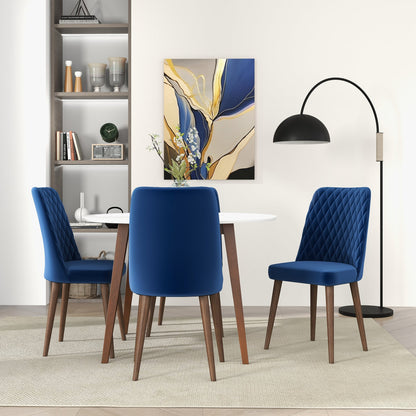 Katie Velvet Dining Chairs - Set Of 2