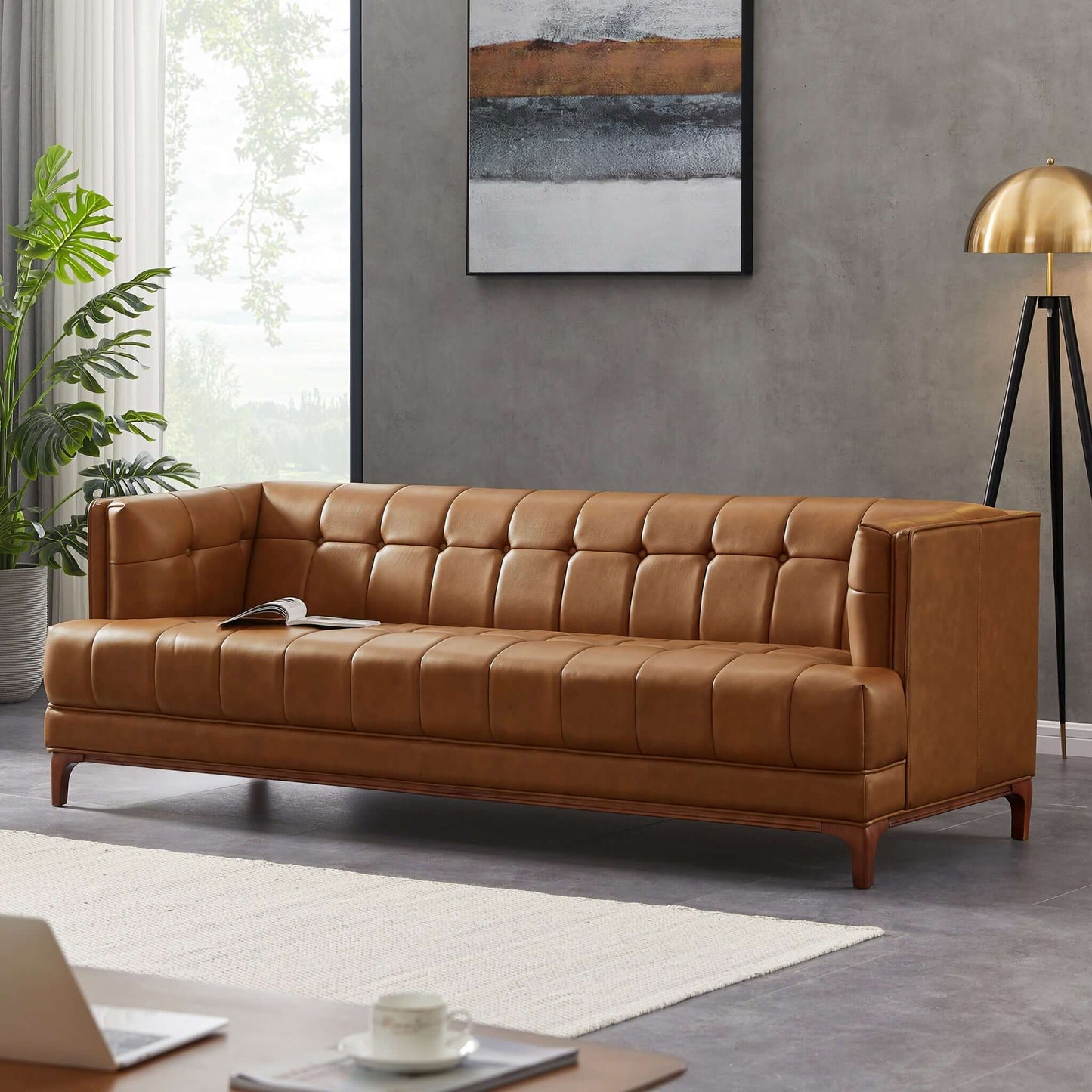 Jasperwood Leather Sofa