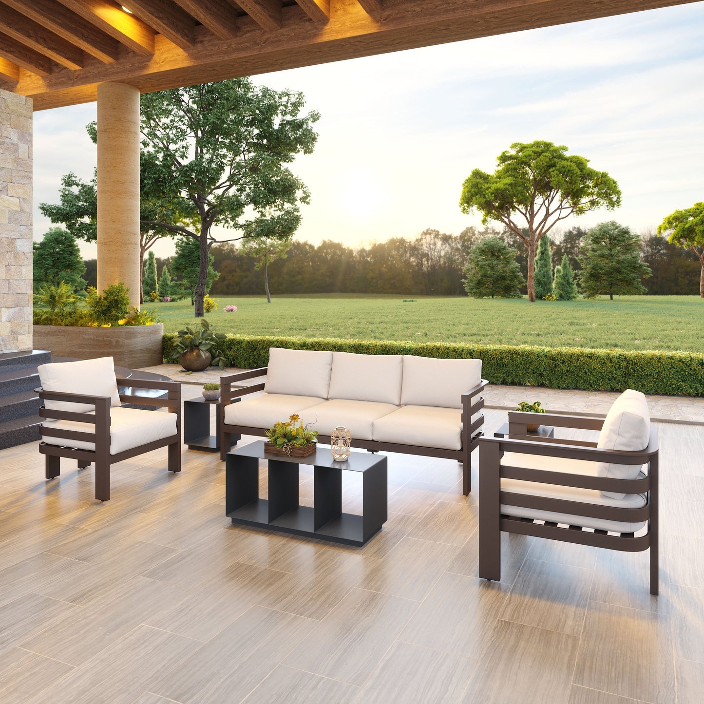 Kirkwood Outdoor Coffee Table stamps-home-furniture