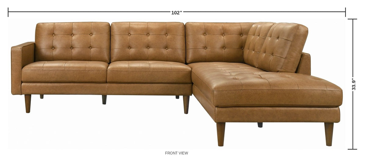 Knollwood Sectional — dimensions