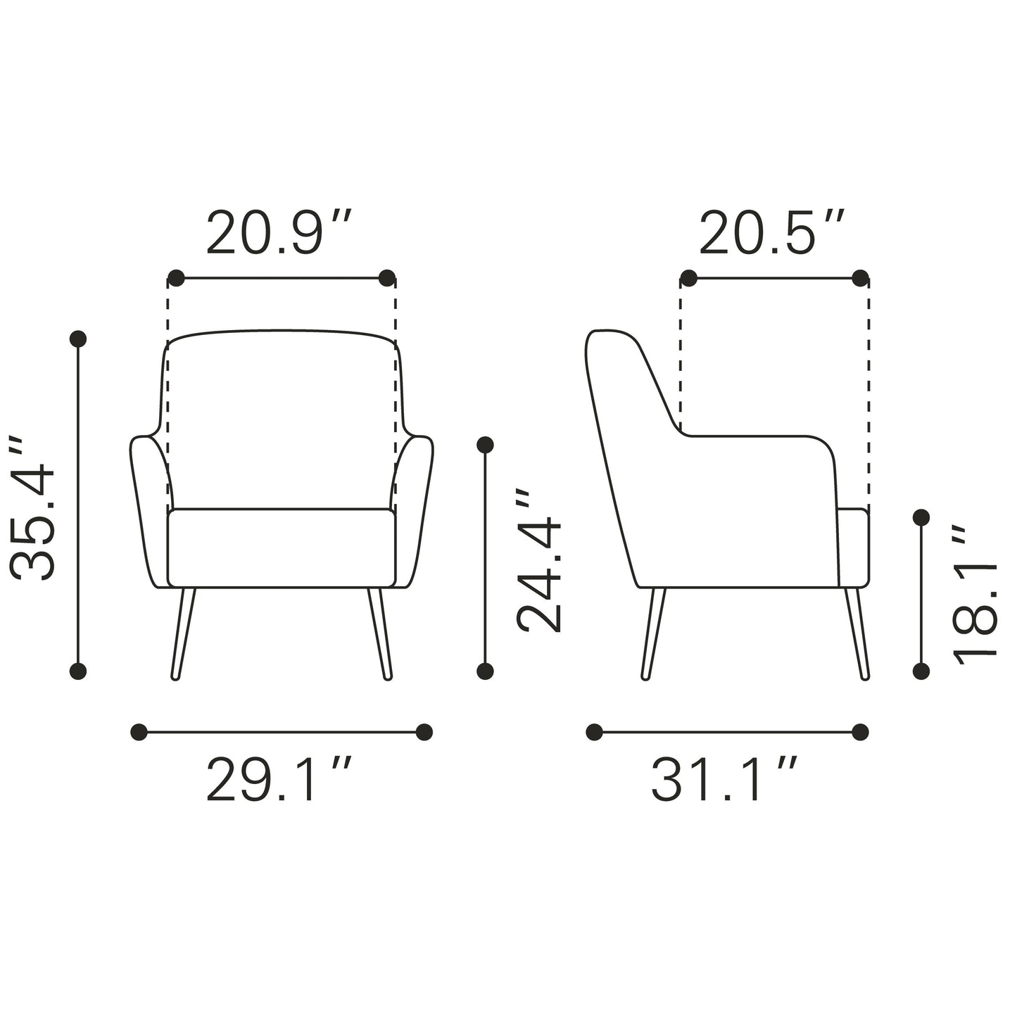 Langley Accent Chair stamps-home-furniture