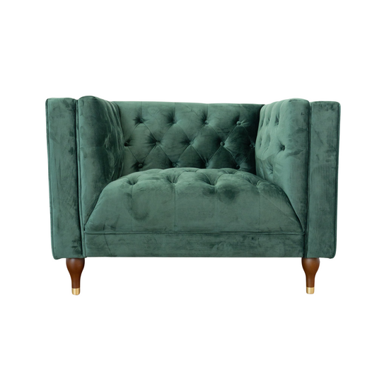 Larkspur Velvet Lounge Chair