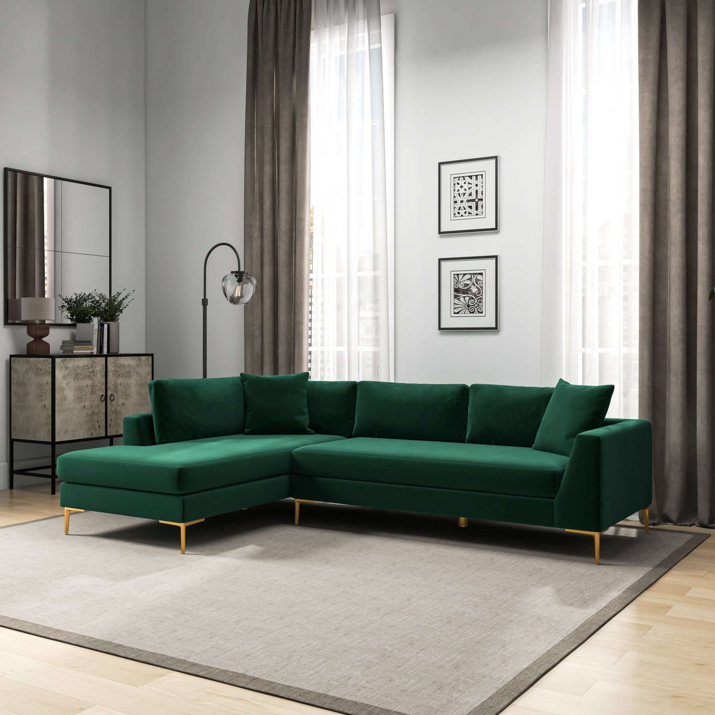 Norwood Left-Facing Sectional Sofa