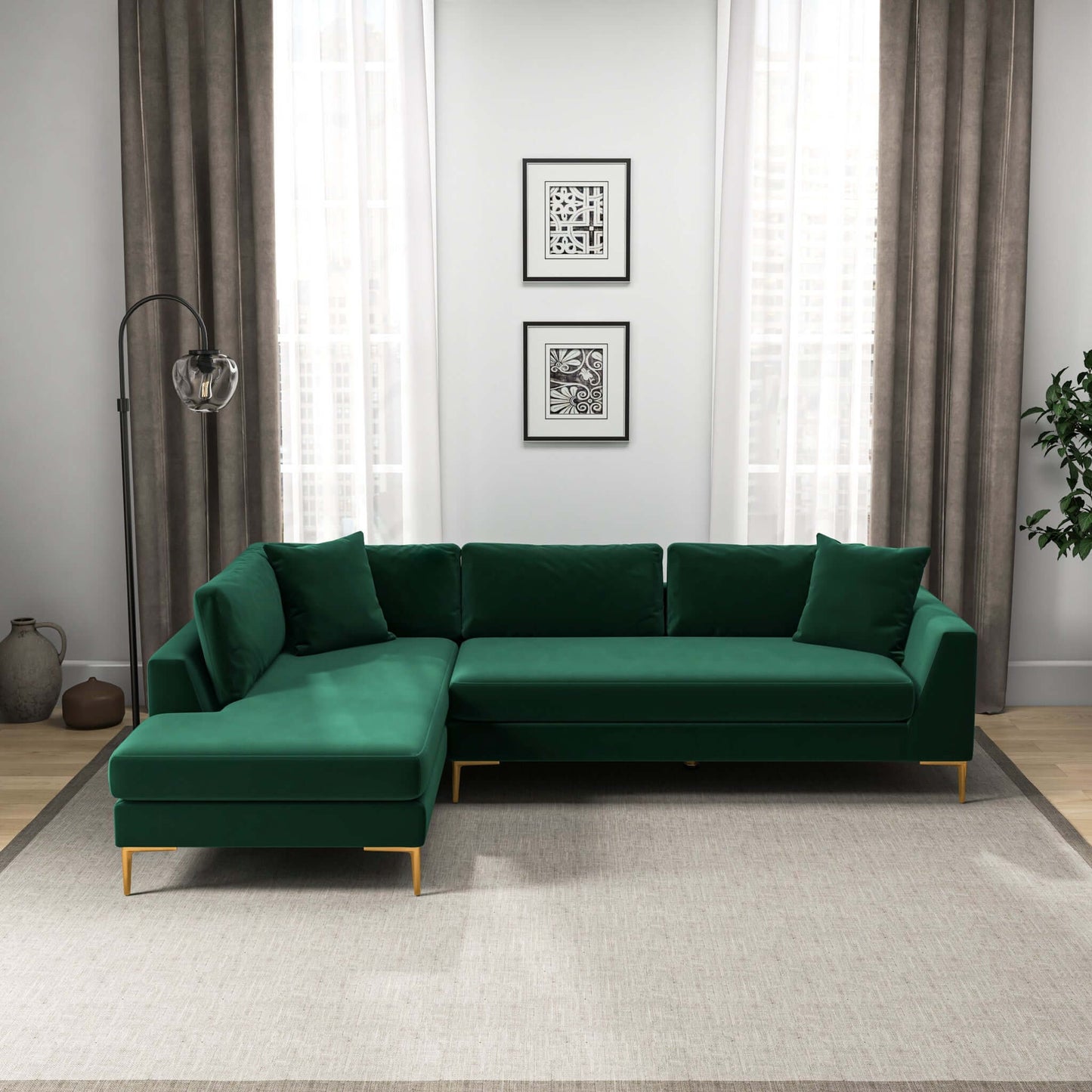 Norwood Left-Facing Sectional Sofa