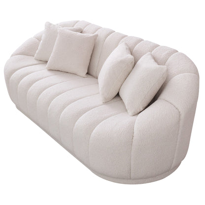 Maximilian Boucle Couch