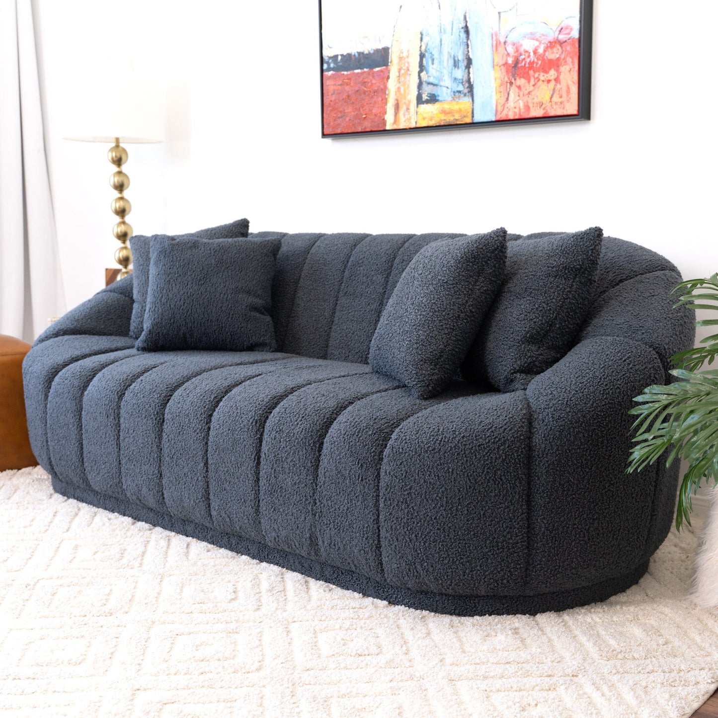 Maximilian Boucle Couch