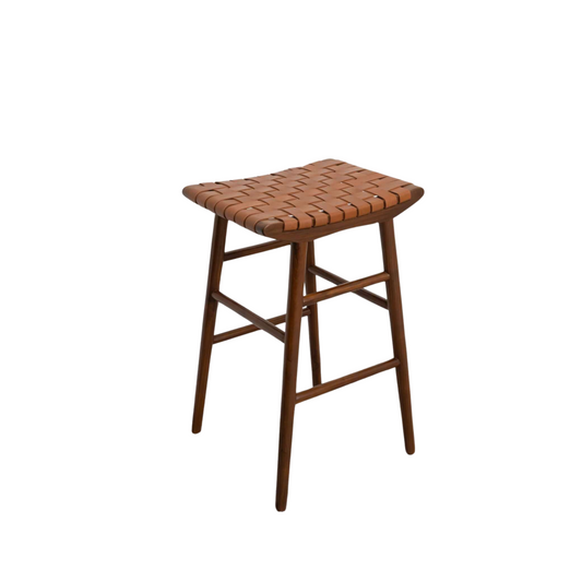 Grantham 30" Leather Stool