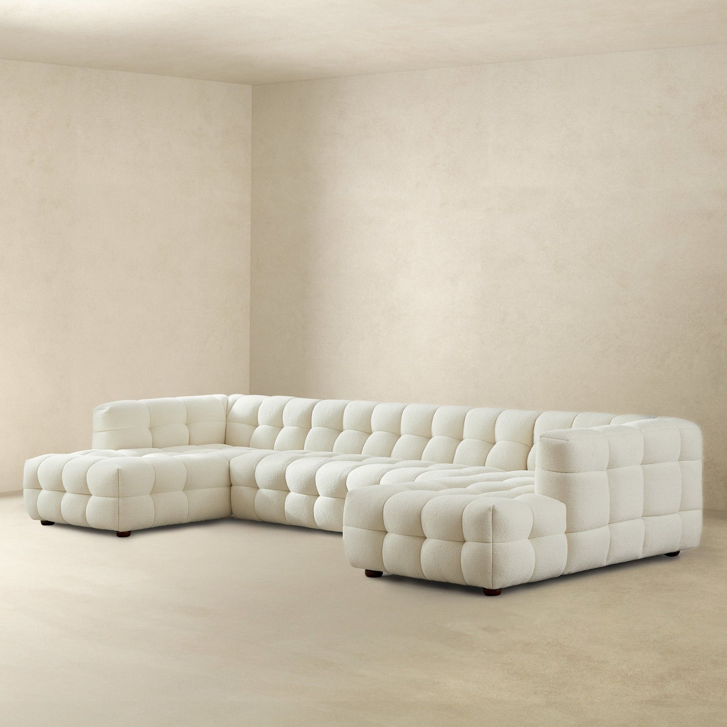 Morrison U-Shape Boucle Sofa