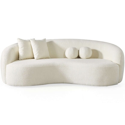 Drake Curvy Boucle Sofa