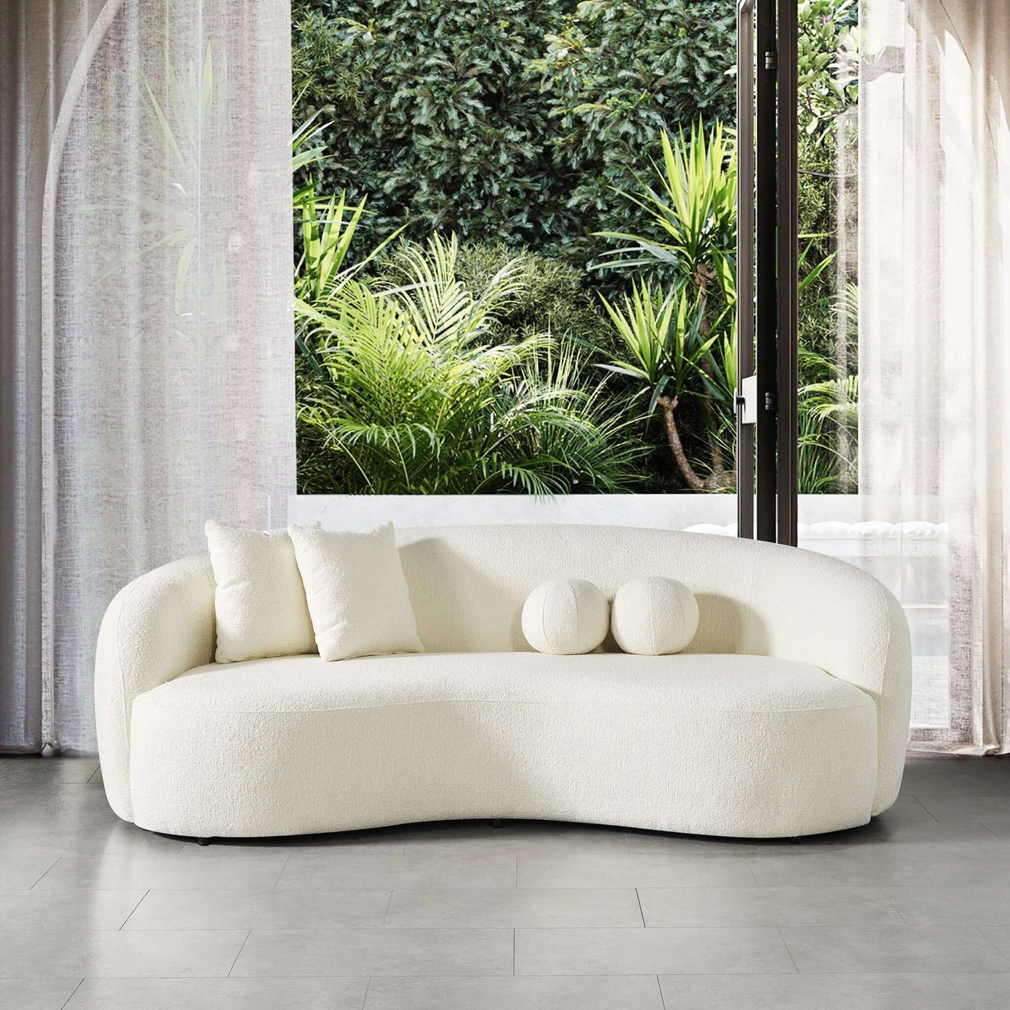 Maelis Boucle Sofa