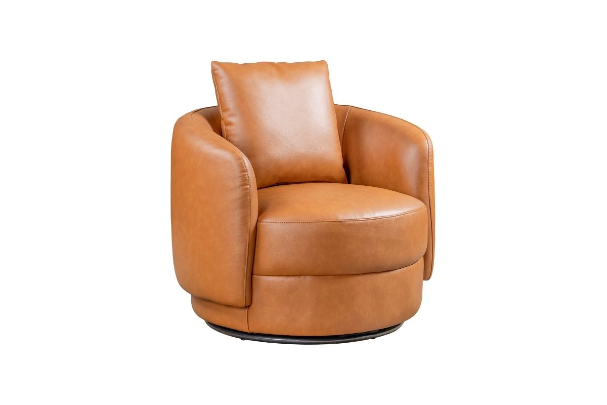 Fletcher Swivel Chair Stamps Home Furniture Armchairs