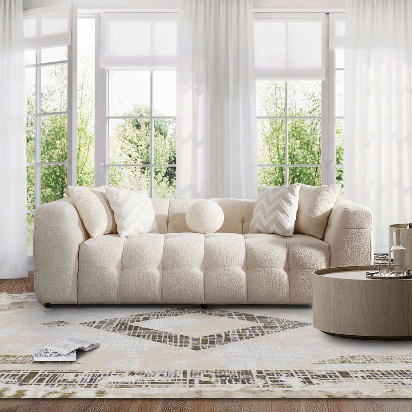 Alana Boucle Sofa