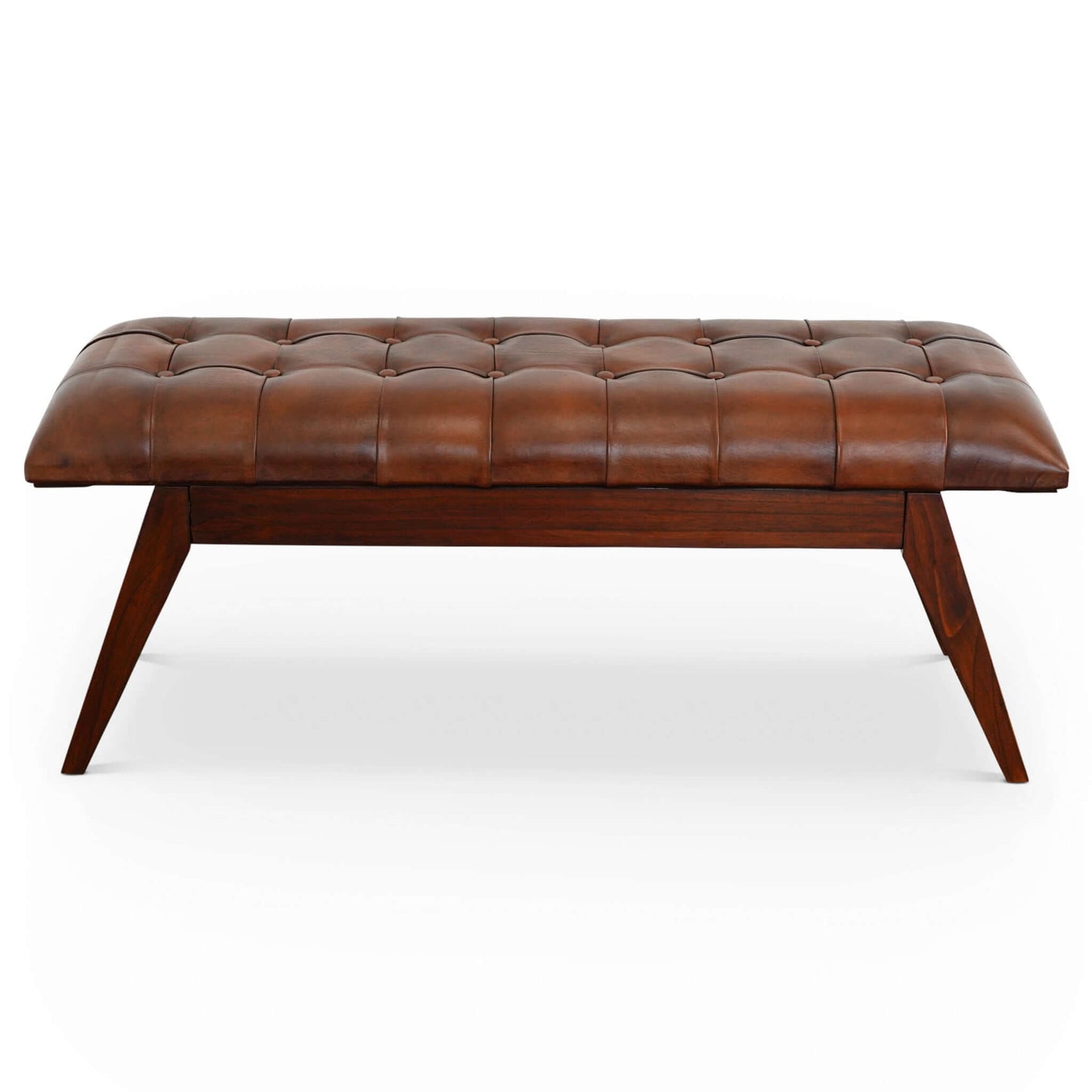 Zenari Leather Bench