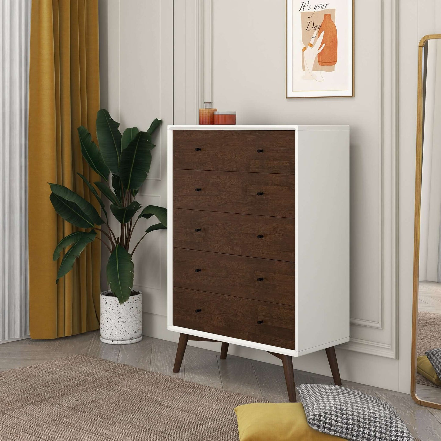 Vaelora 5-Drawer Dresser