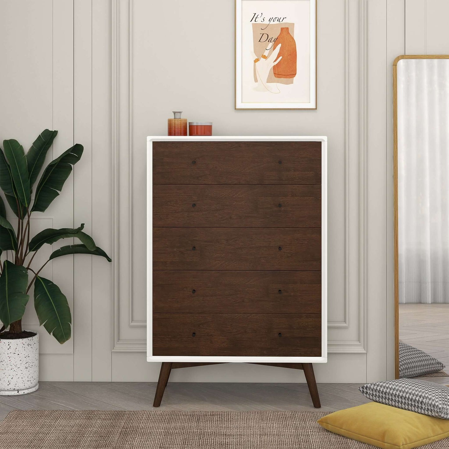 Vaelora 5-Drawer Dresser