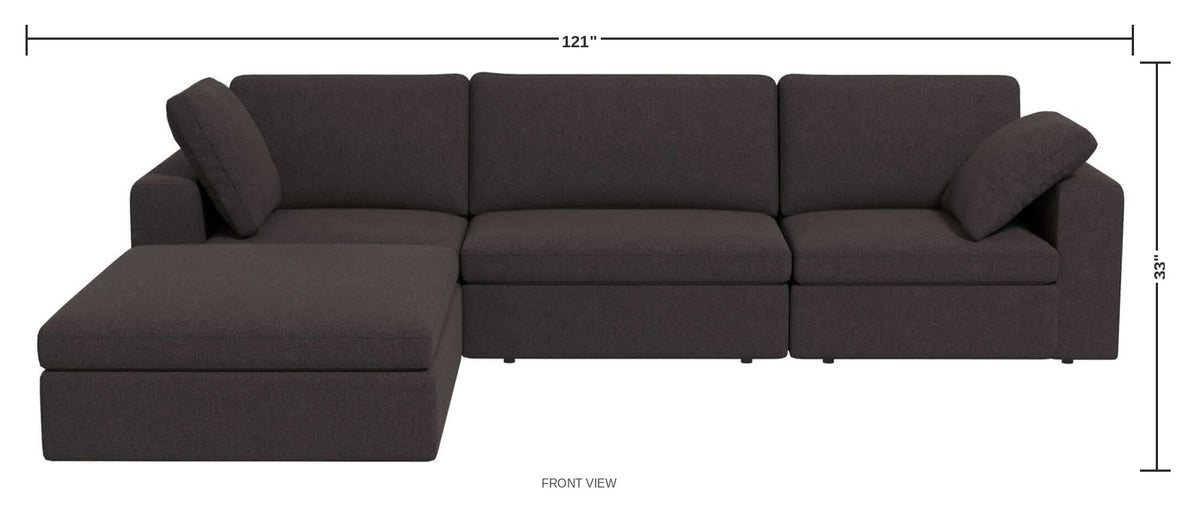 Norbrook Sectional — dimensions