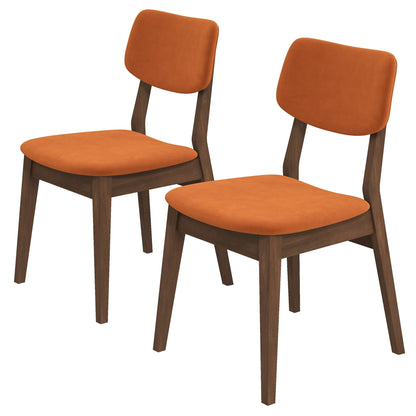 Aramis Velvet Side Chairs - Set Of 2