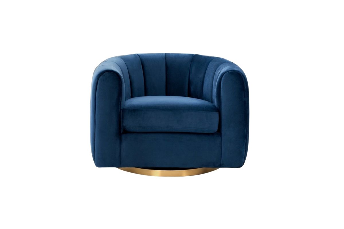 Blake Swivel Chair Stamps Home Furniture Armchairs