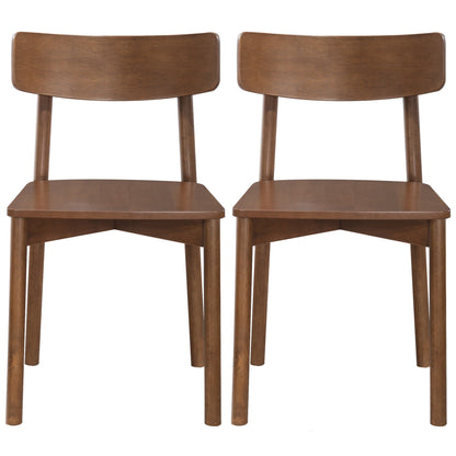 Pierre Walnut Dining Chairs - Set Of 2