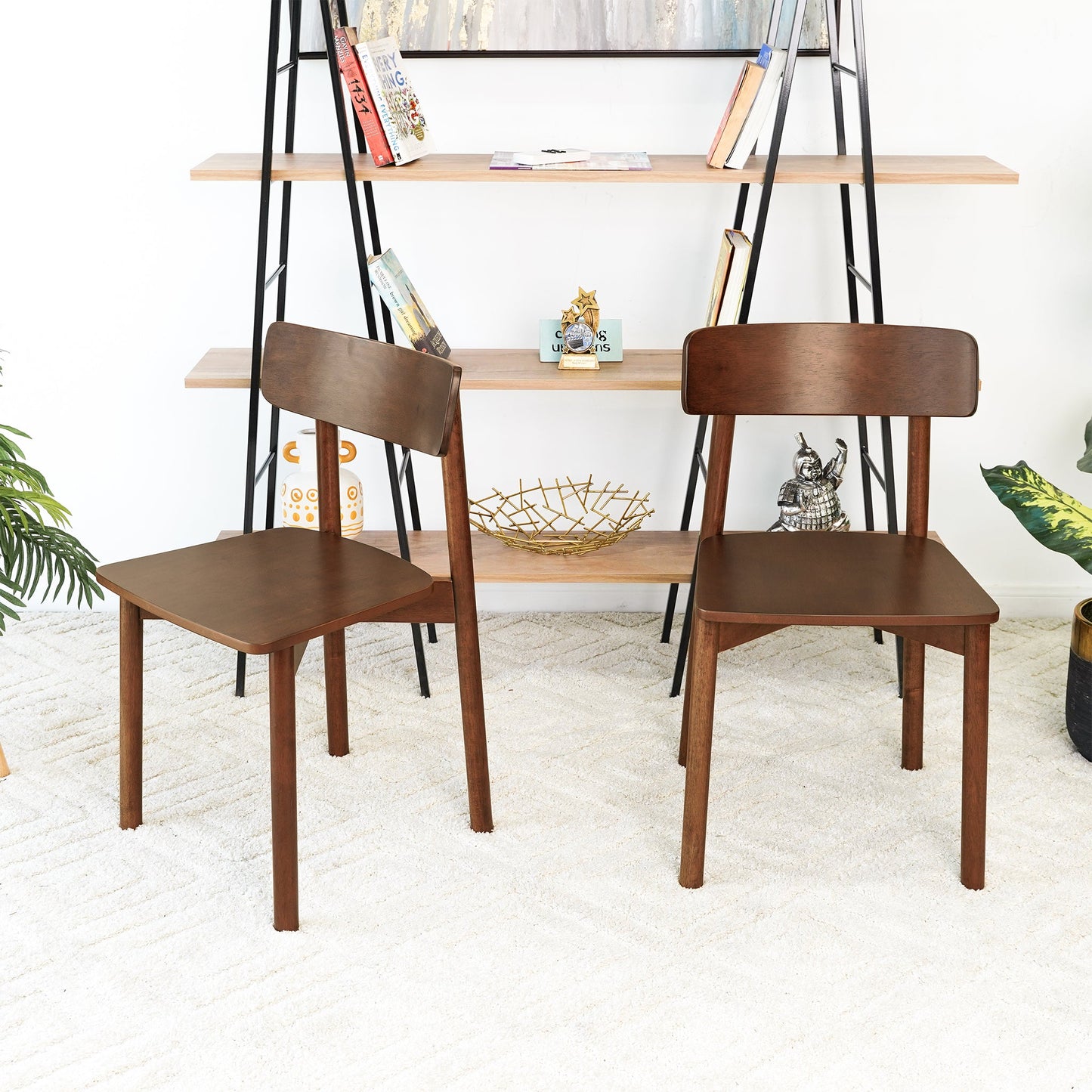 Pierre Walnut Dining Chairs - Set Of 2