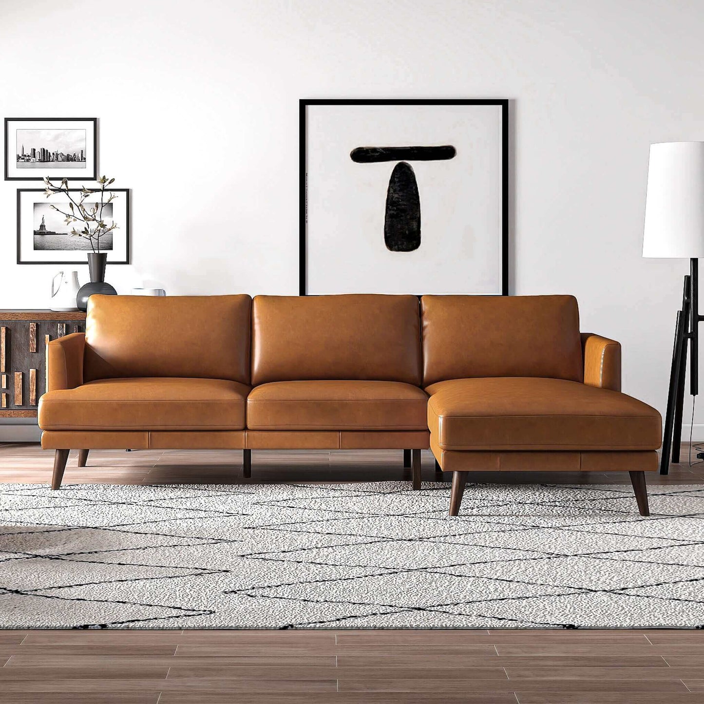 Lore Right-Facing Sectional Sofa