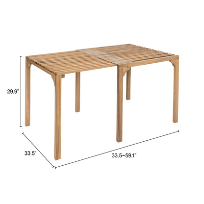 Riverdale Outdoor Extendable Dining Table stamps-home-furniture