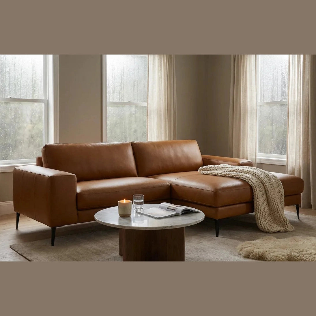 Rosewood Sectional