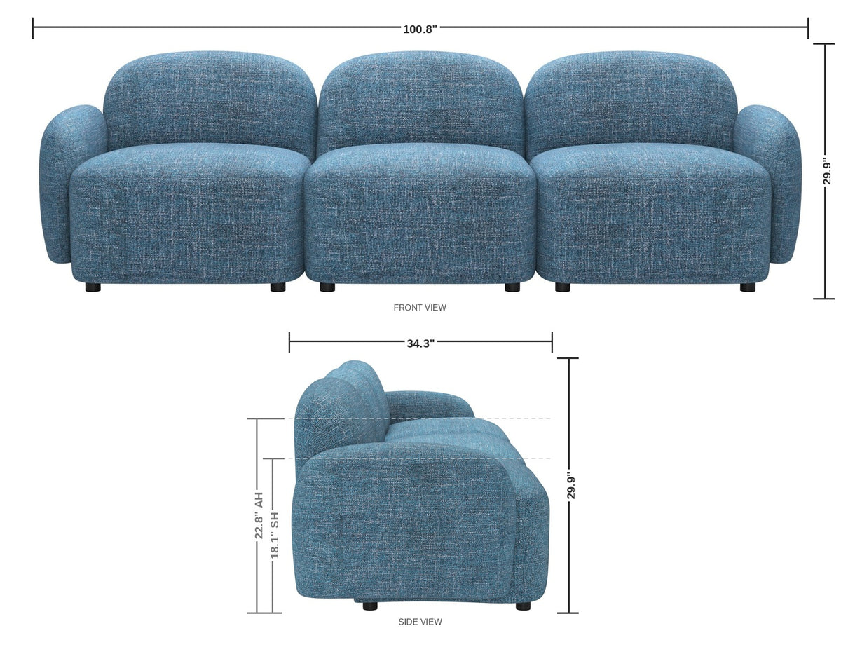 Stanwick Modular Sofa — dimensions