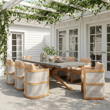 Sunningdale Outdoor Rectangular Dining Table stamps-home-furniture