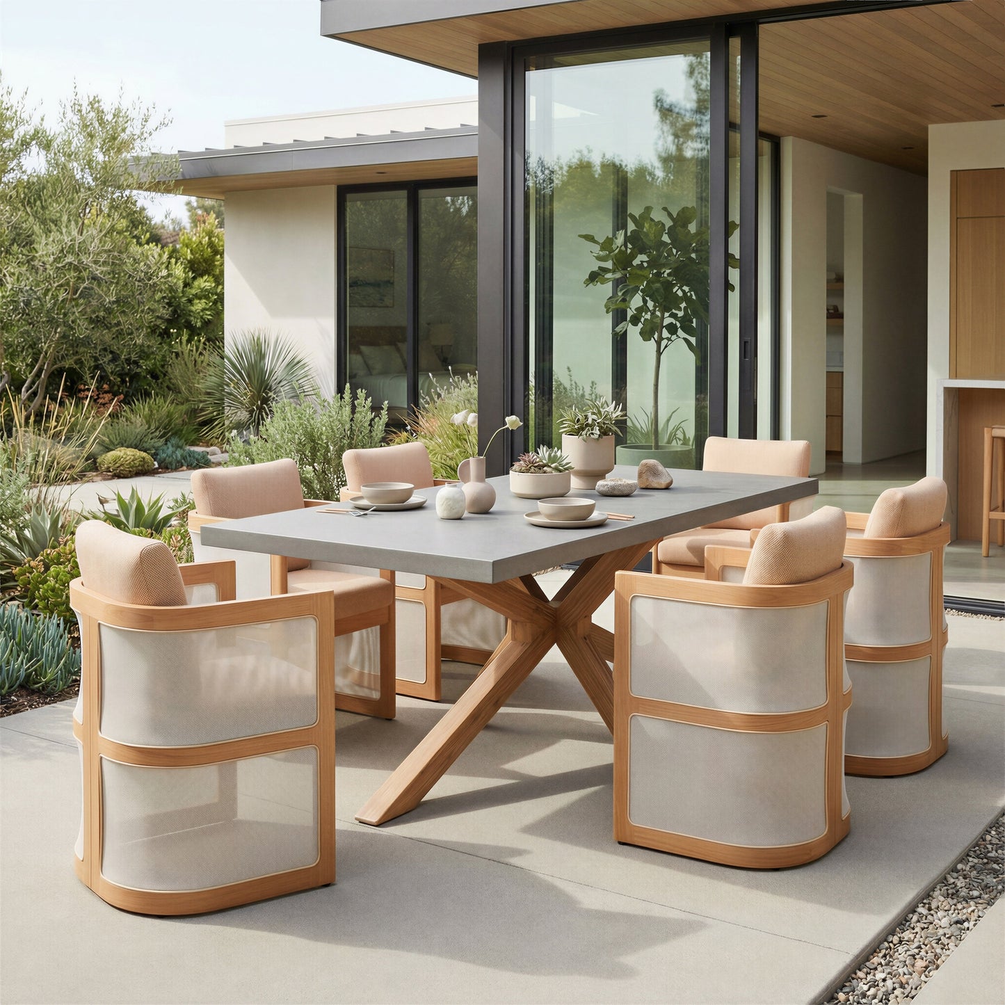 Sunningdale Outdoor Rectangular Dining Table stamps-home-furniture