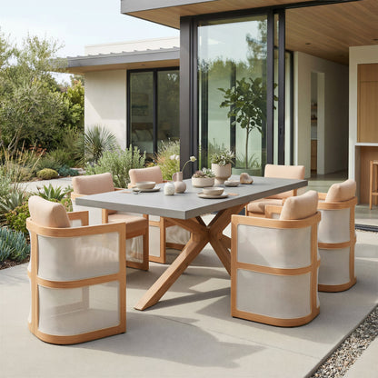 Sunningdale Outdoor Rectangular Dining Table stamps-home-furniture