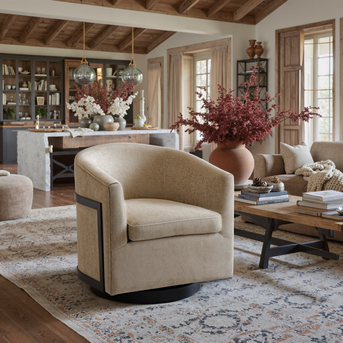 Thornwood Swivel Chair stamps-home-furniture