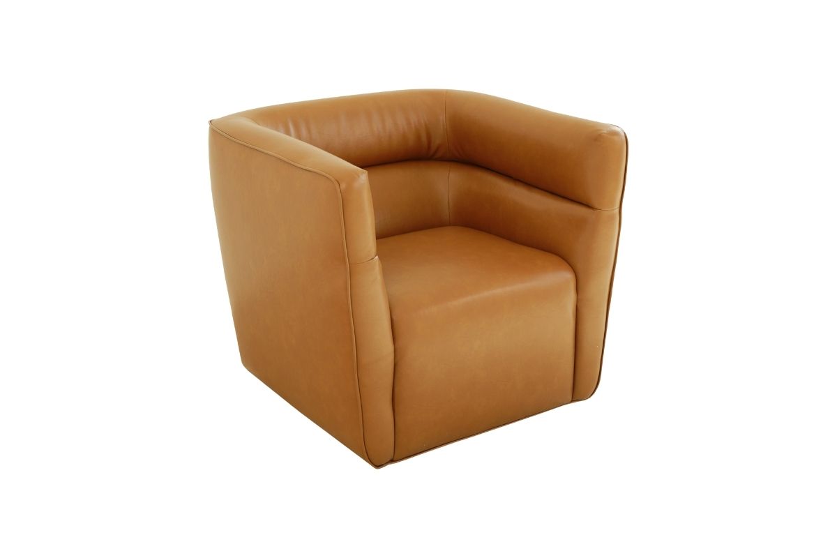 Abbott Swivel Chair Stamps Home Furniture Armchairs