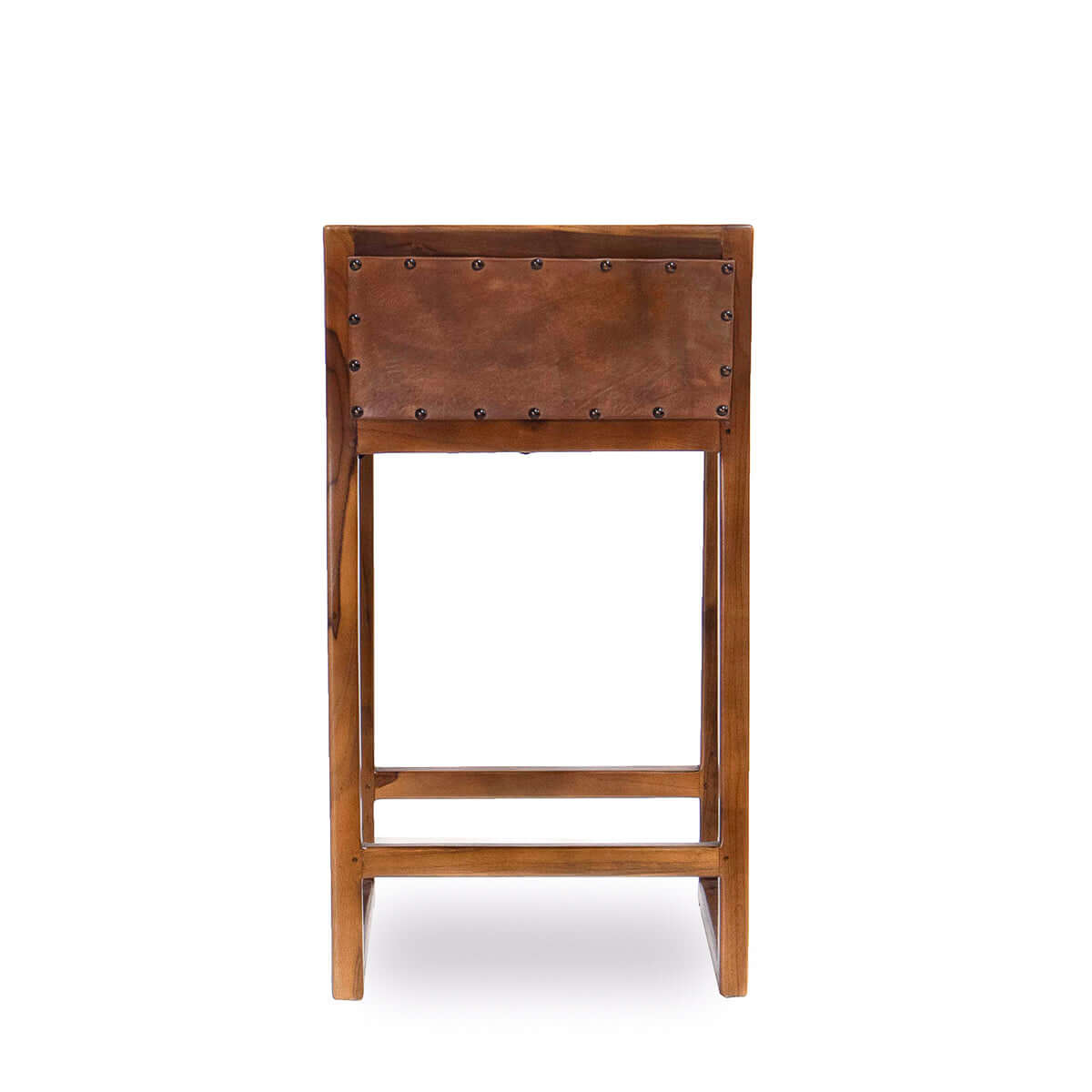 Gavin 25'' Leather Counter Stool