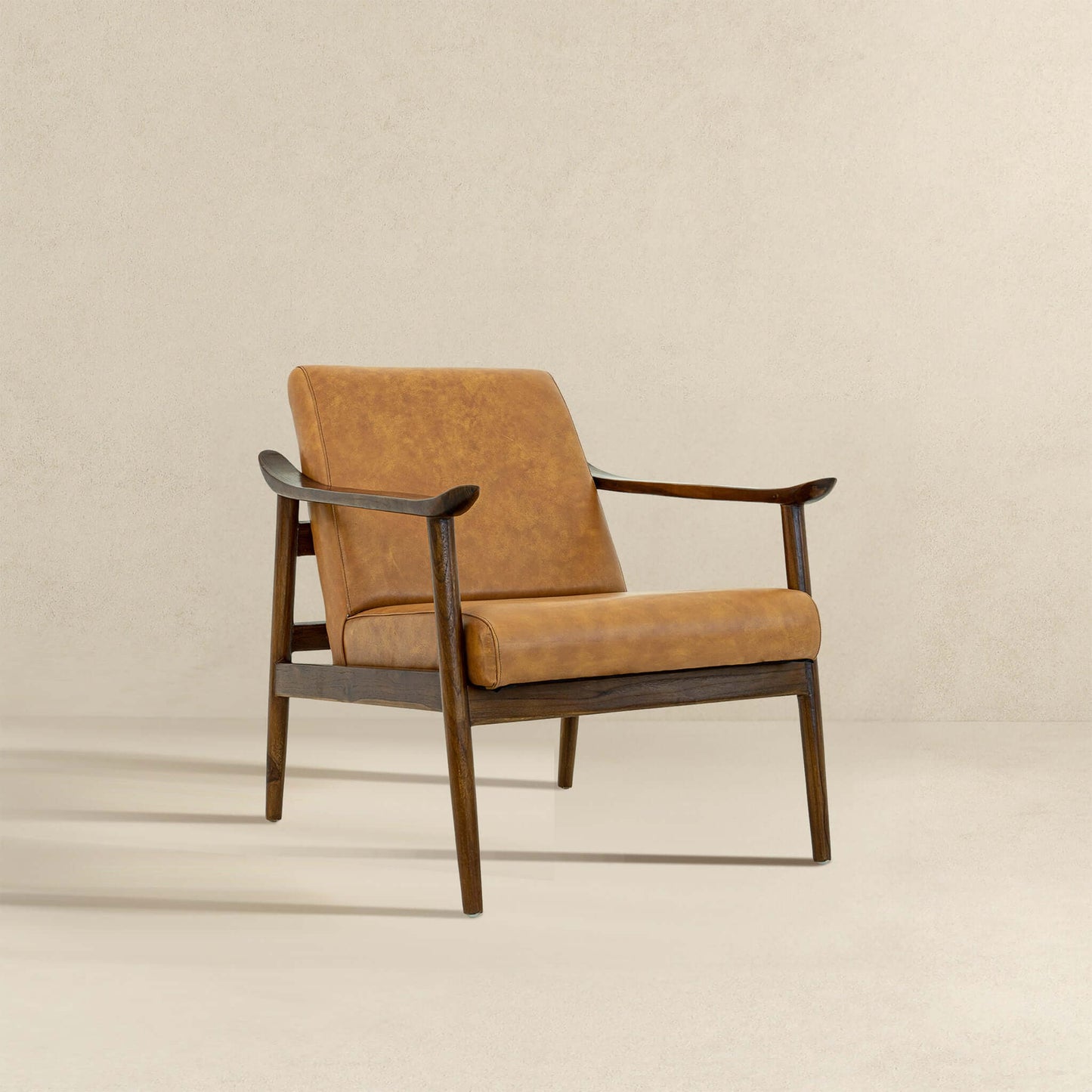 Marigold Leather Lounge Chair