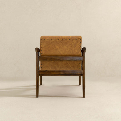 Marigold Leather Lounge Chair