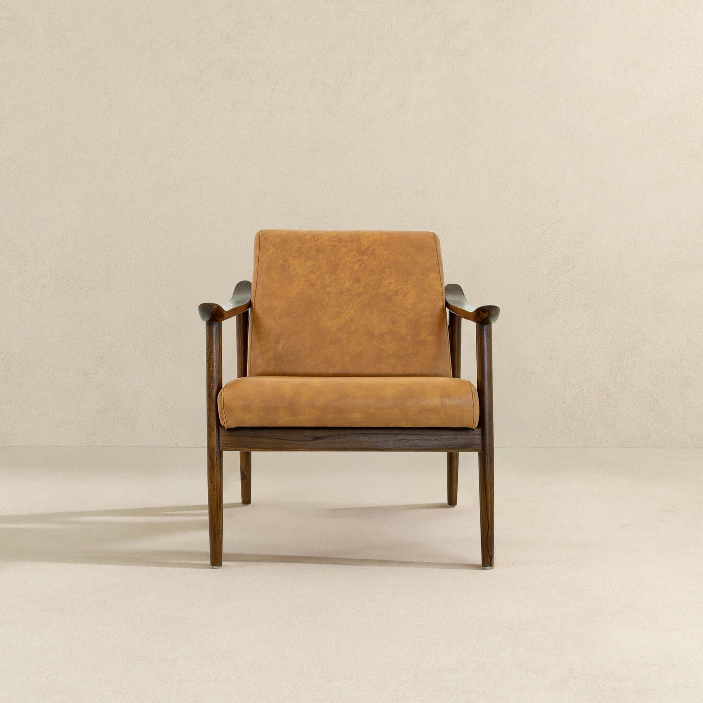 Marigold Leather Lounge Chair