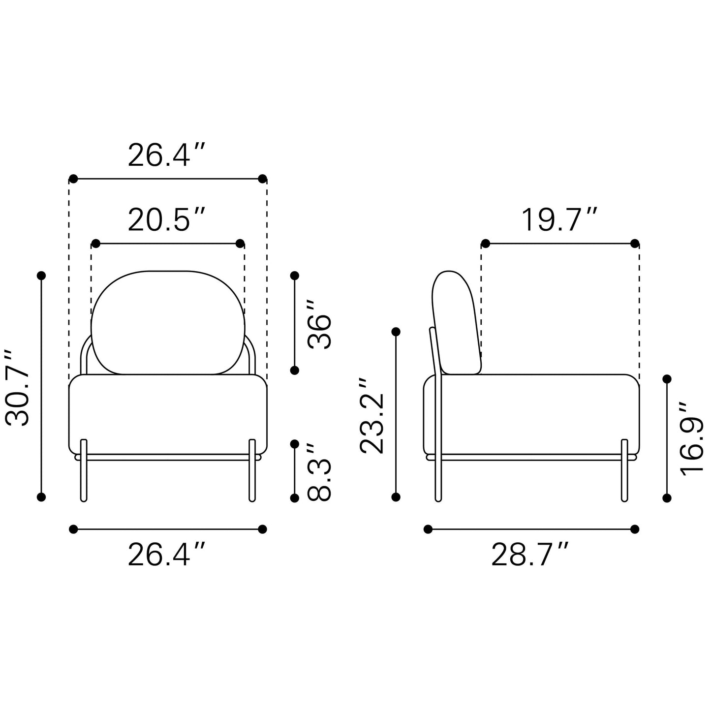 Worthing Accent Chair stamps-home-furniture