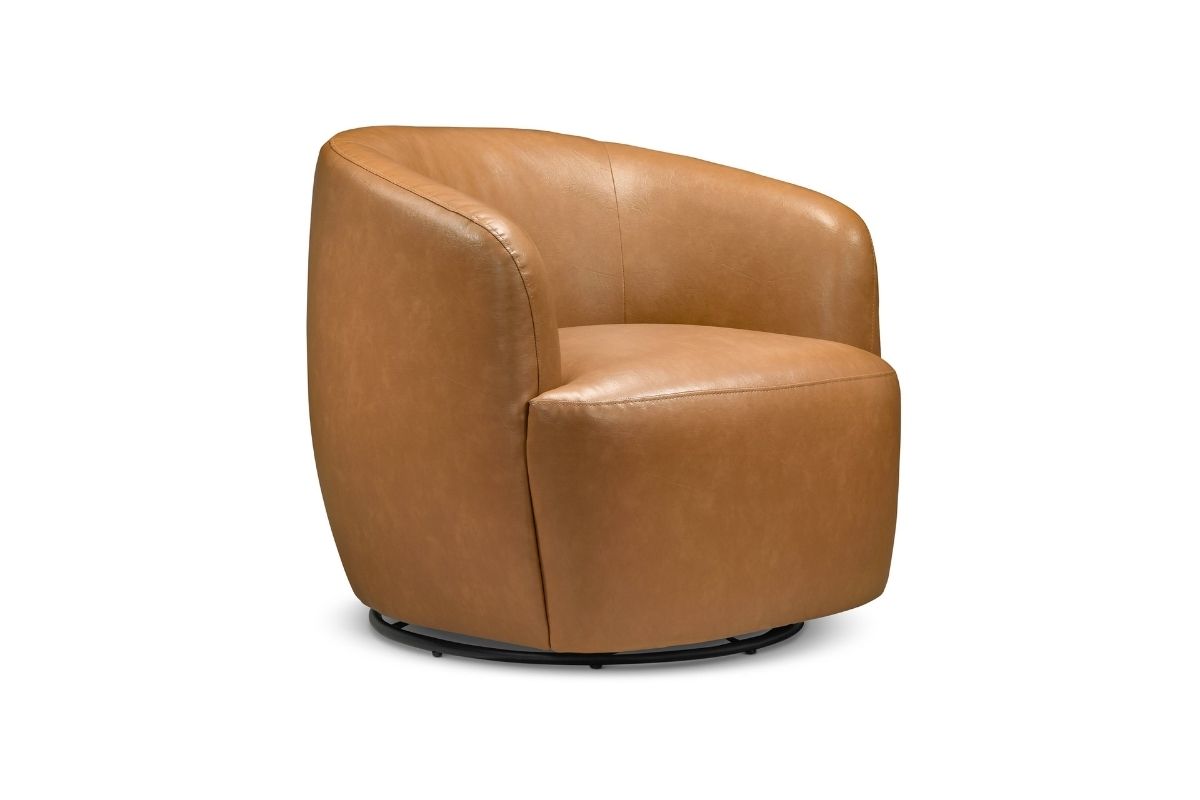 Knox Swivel Chair Stamps Home Furniture Armchairs