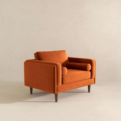 Rowan Velvet Lounge Chair