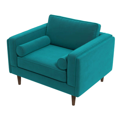 Rowan Velvet Lounge Chair