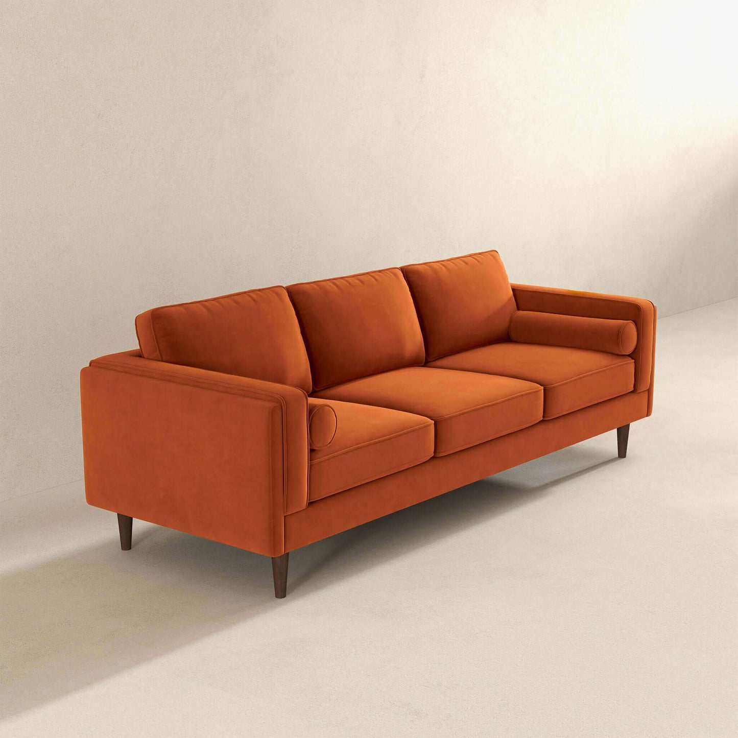 Amber Velvet Sofa