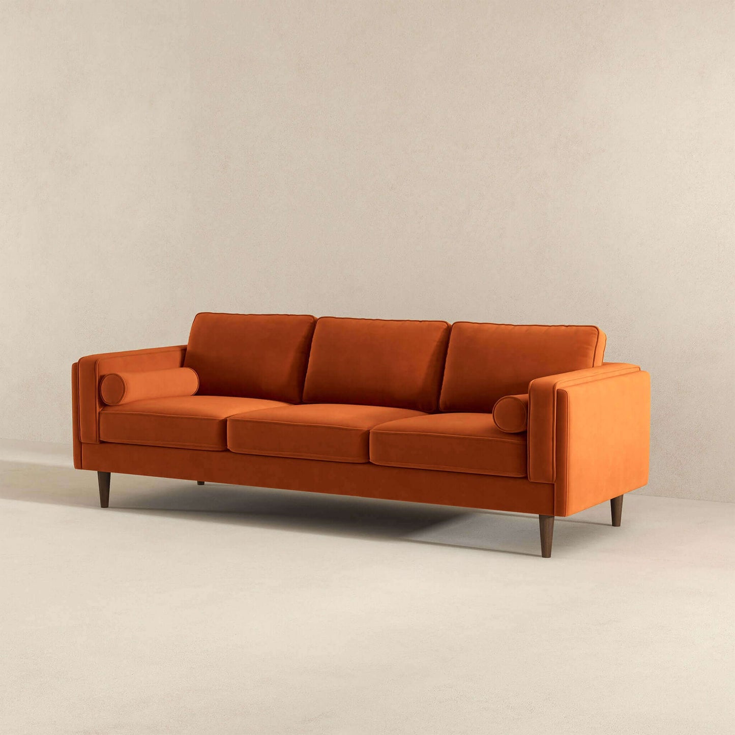 Amber Velvet Sofa