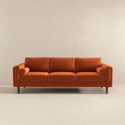 Amber Velvet Sofa