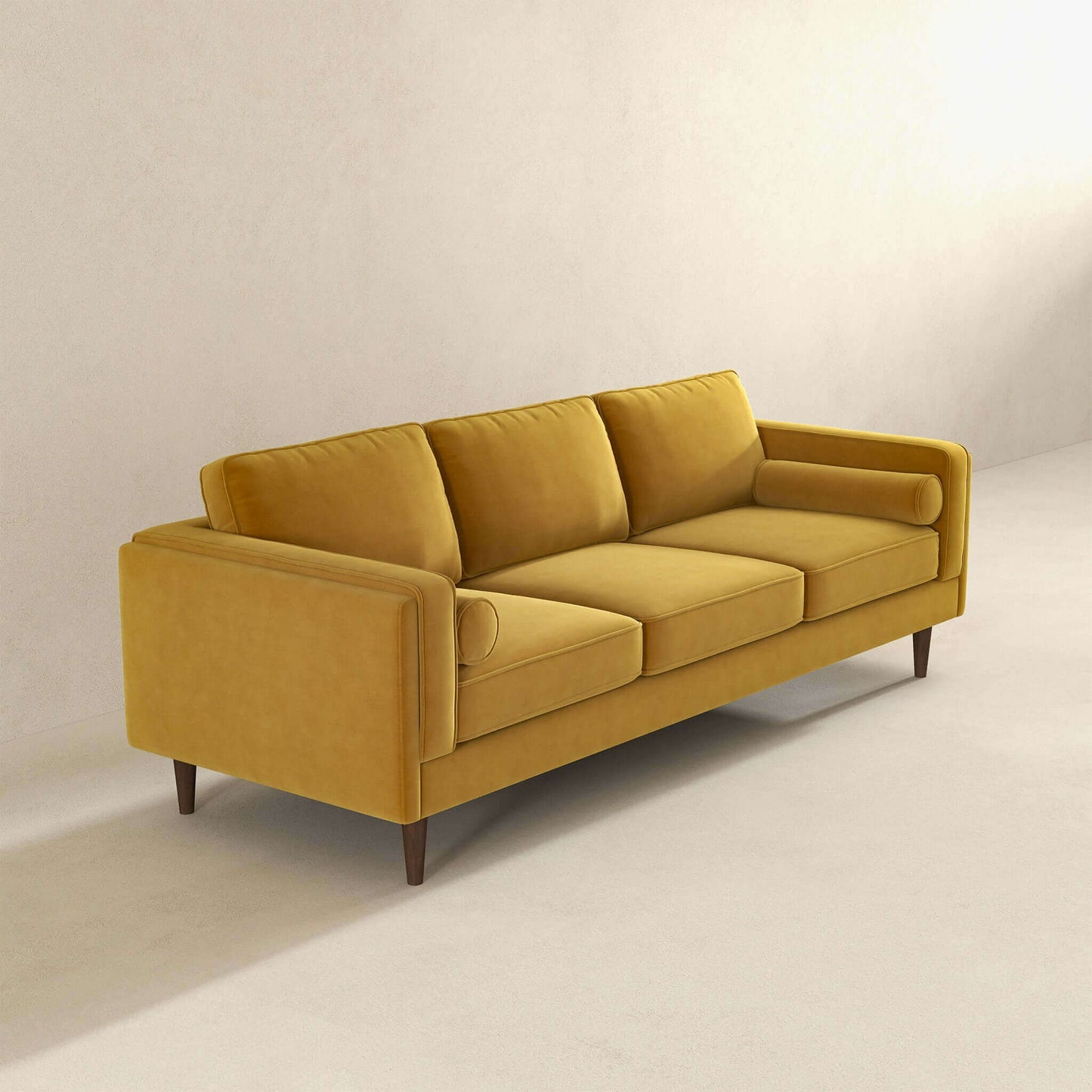 Amber Velvet Sofa