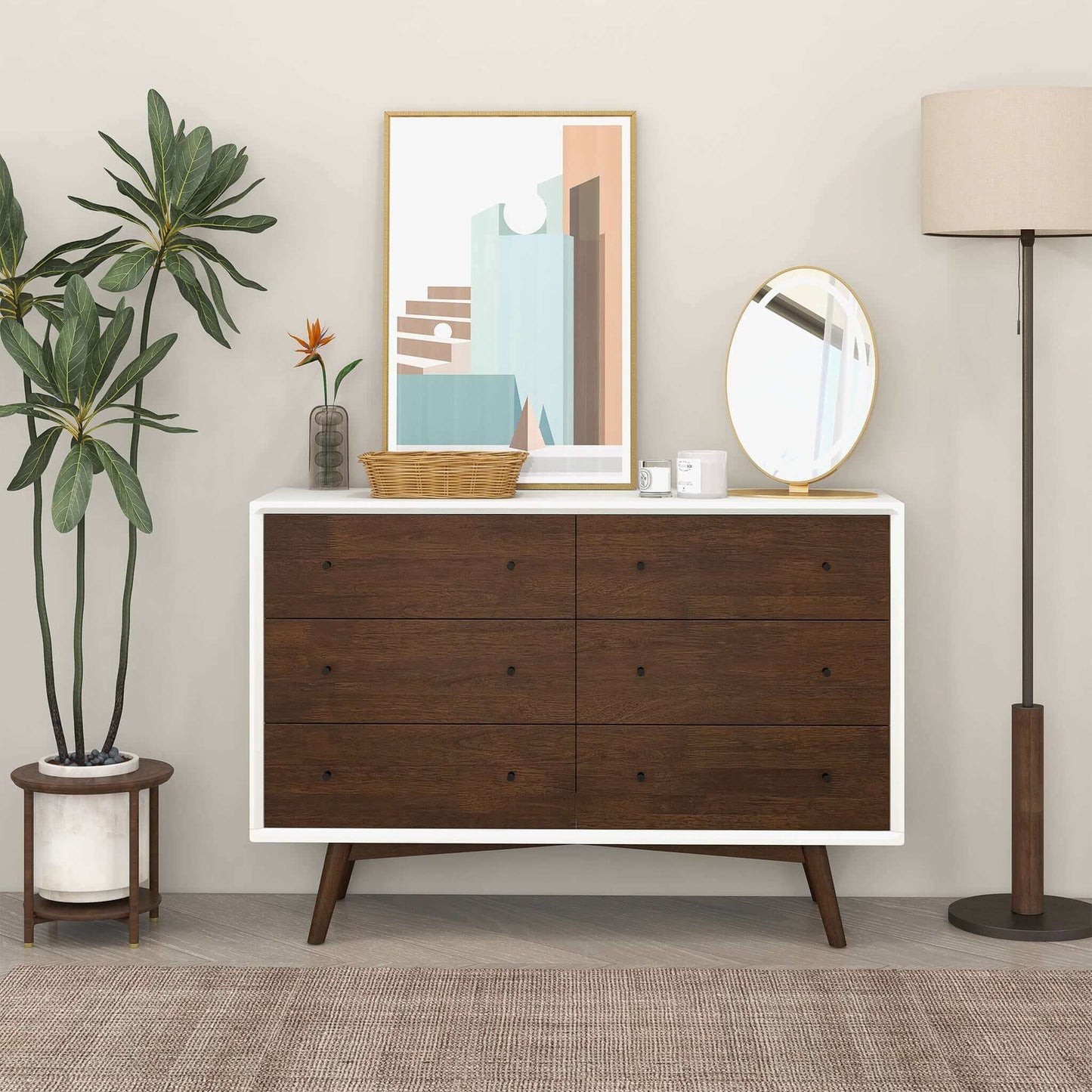 Caroline 6-Drawer Dresser