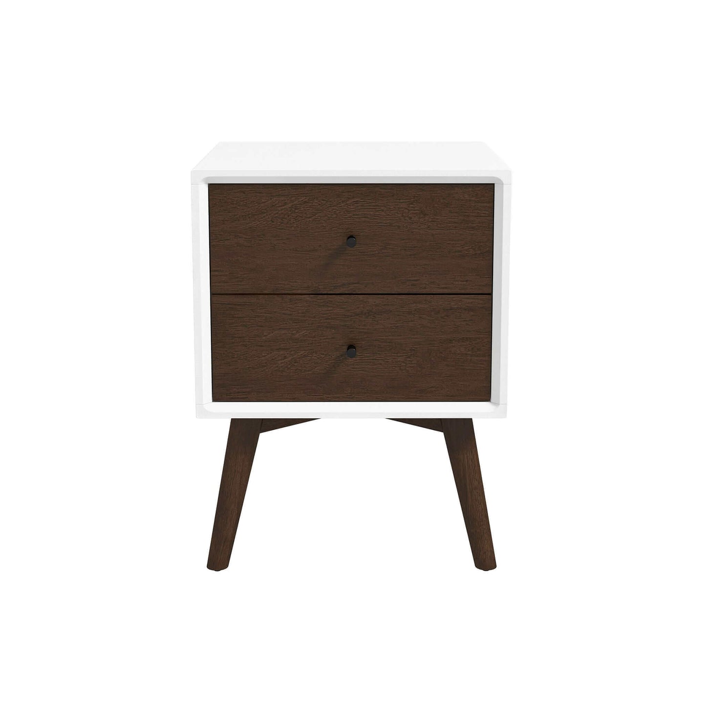 Vaelora White Nightstand