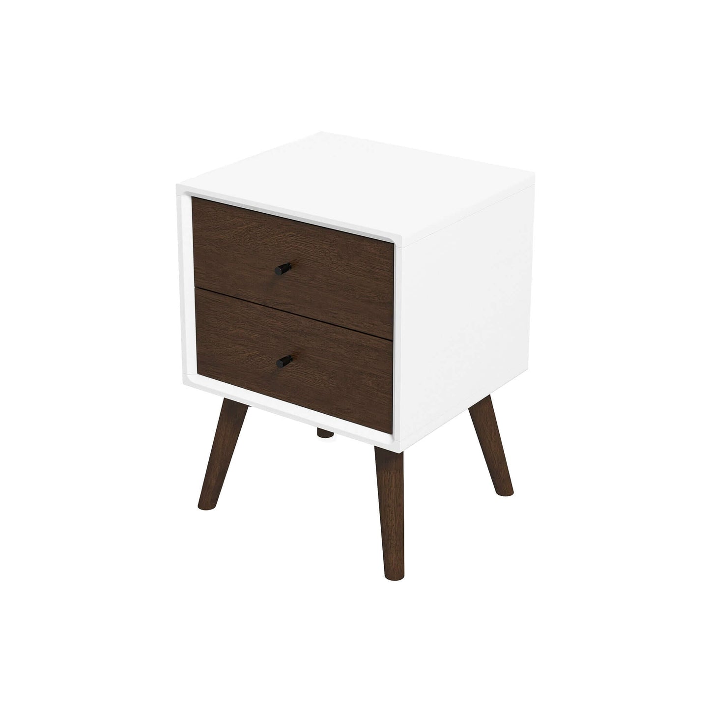 Vaelora White Nightstand