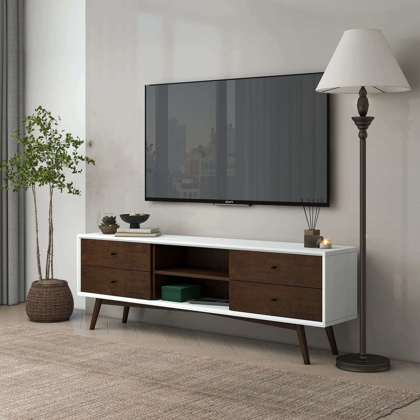 Vaelora 72" Media Unit