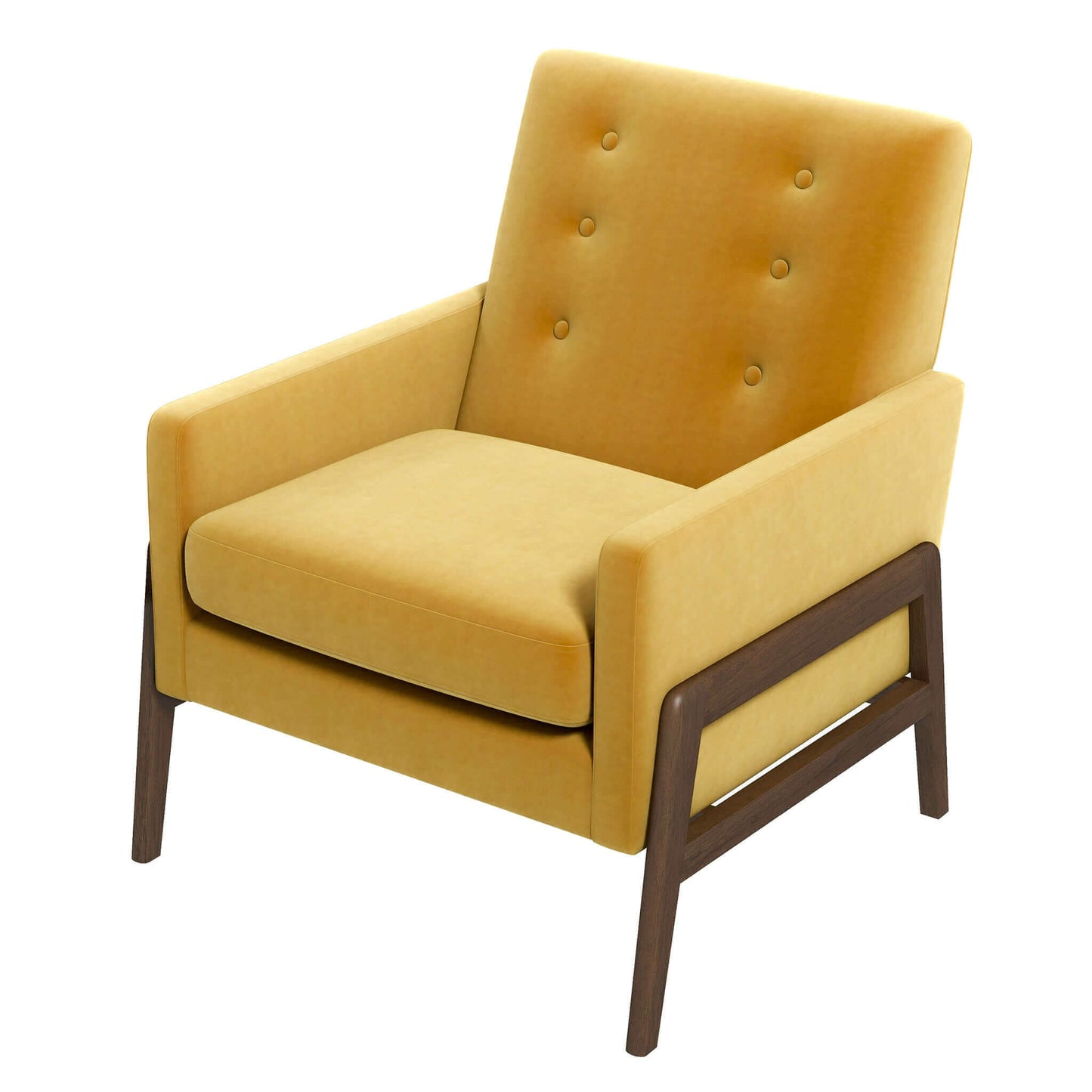 Ansel Velvet Lounge Chair